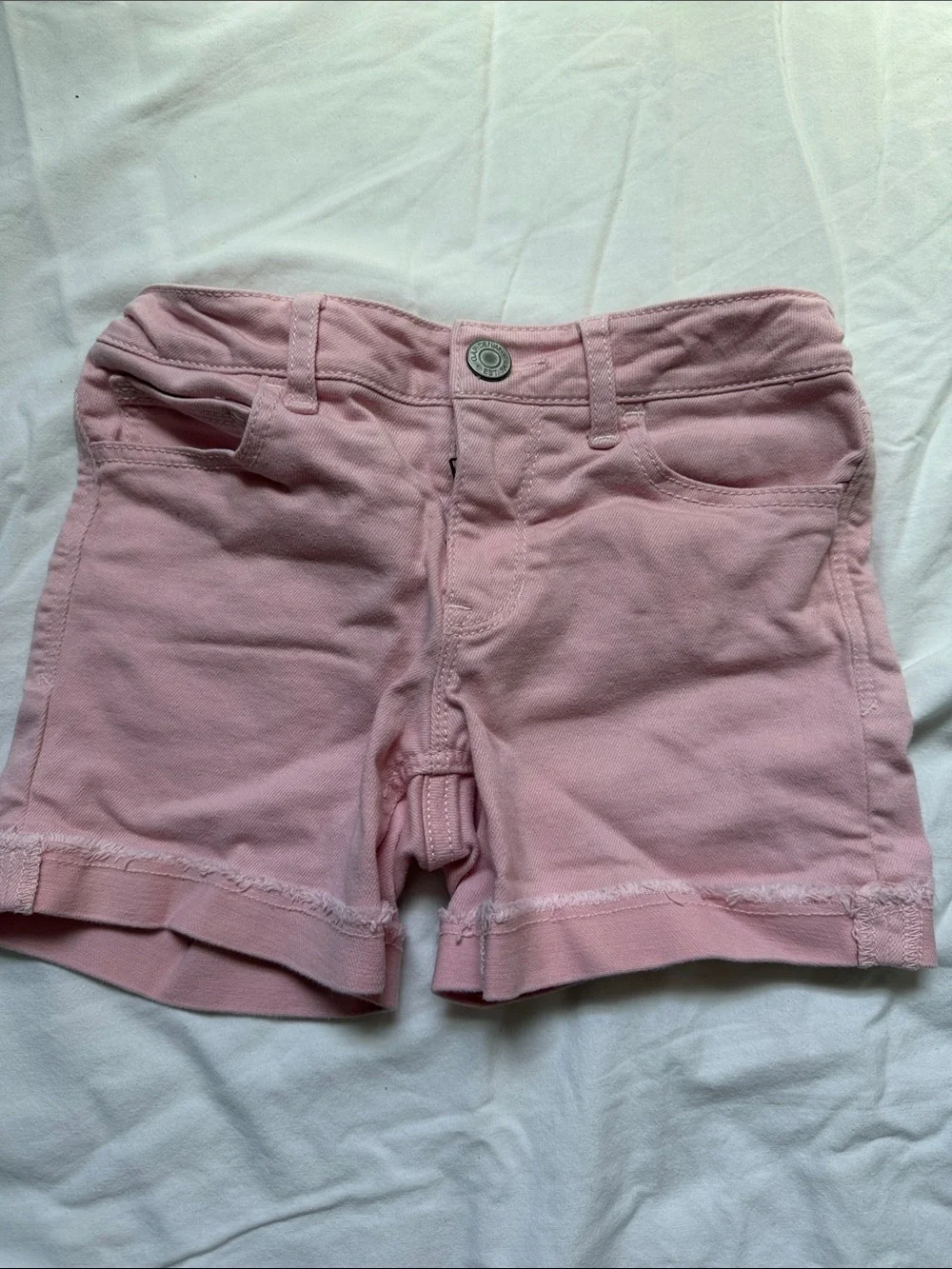 GAP Light Pink Cotton Stretch Girls' Shorts